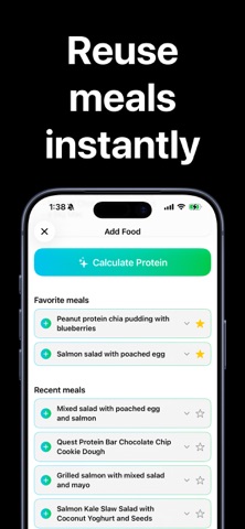 Proto Protein & Fibre Tracker screenshot