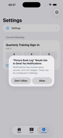 Meeting Sign-In & Seating2026 iPhone screenshot