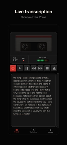 Cassette – Speech to Text Screenshot 2 of 4