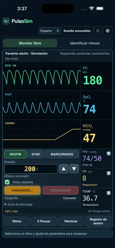 Pulso Sim screenshot 3 of 5