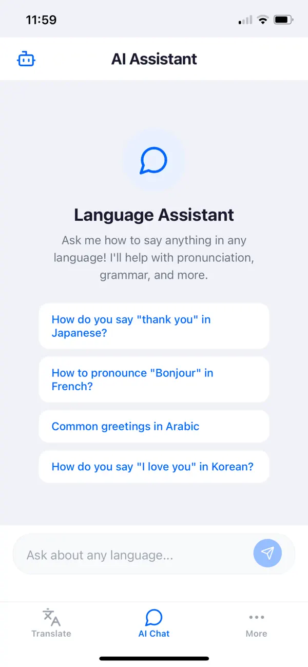 Screenshot #2 pour AI Global Translator