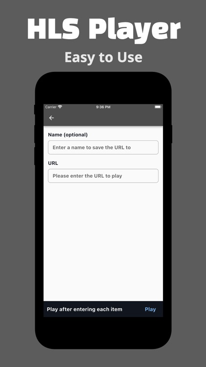 HLS Player - M3U8 Streamer