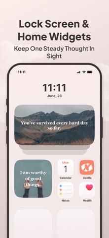 Gentle: Daily Affirmations Screenshot 2 of 8
