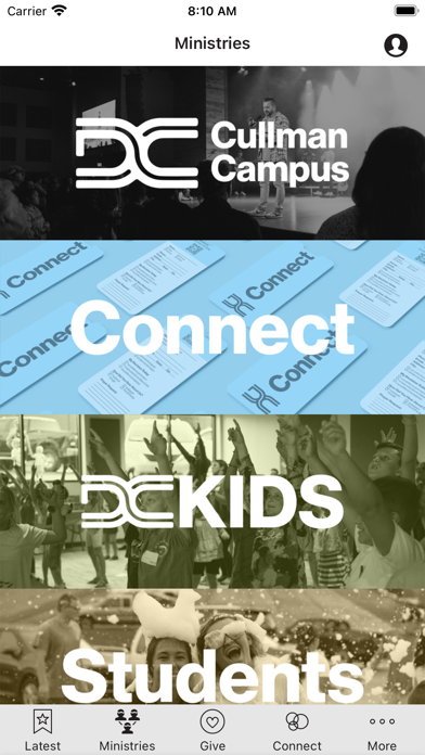 Desperation Church App Screenshot
