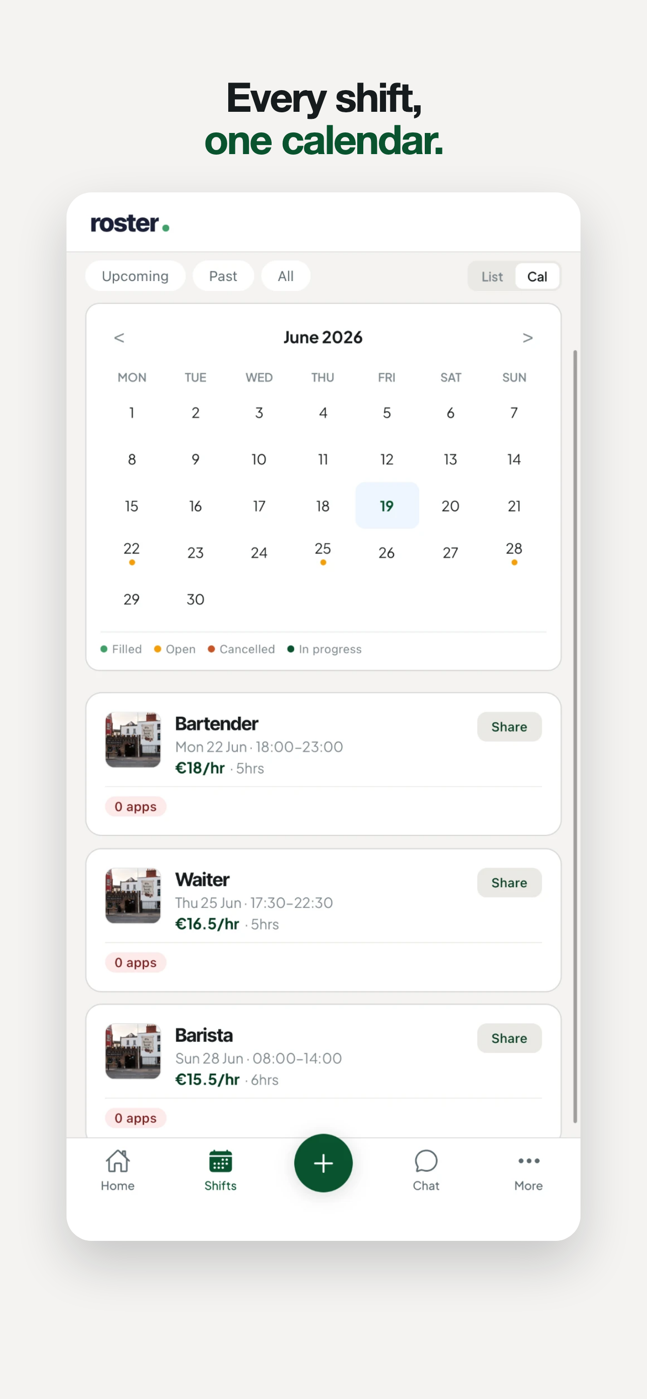 Roster - Hospitality Jobs screenshot 4