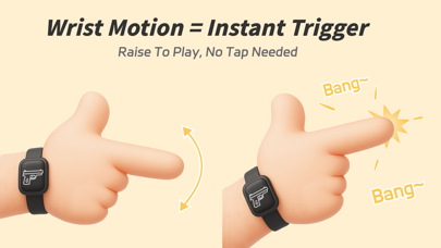 BangBang:Watch & Phone Gun Sim iPhone screenshot 2 - Entertainment app