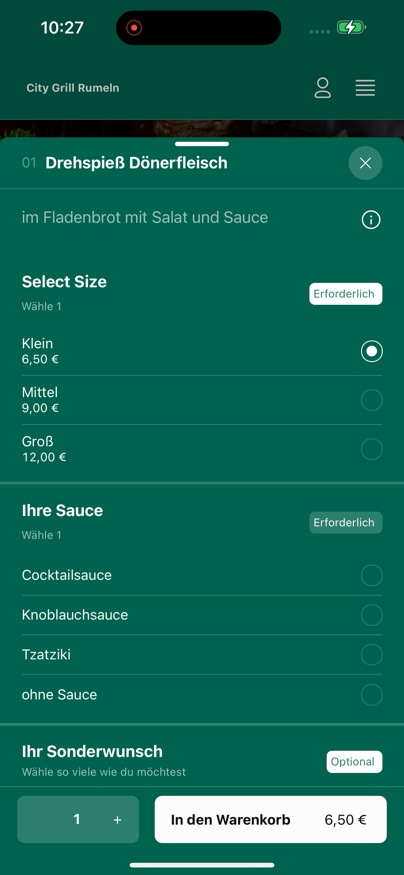 City Grill Rumeln screenshot 5