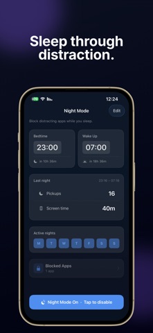 Crux: Screen time control Screenshot 4 of 6