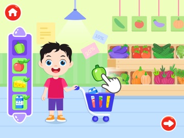 Shopping & Supermarket Games iPad screenshot 7