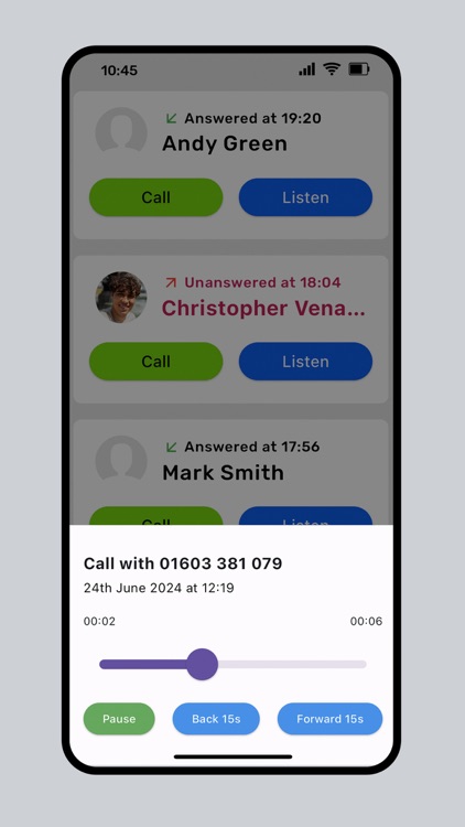 Phonely Call screenshot-4