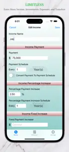 Retirement Estimator screenshot #4 for iPhone