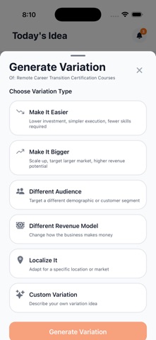 Daily Business Idea screenshot