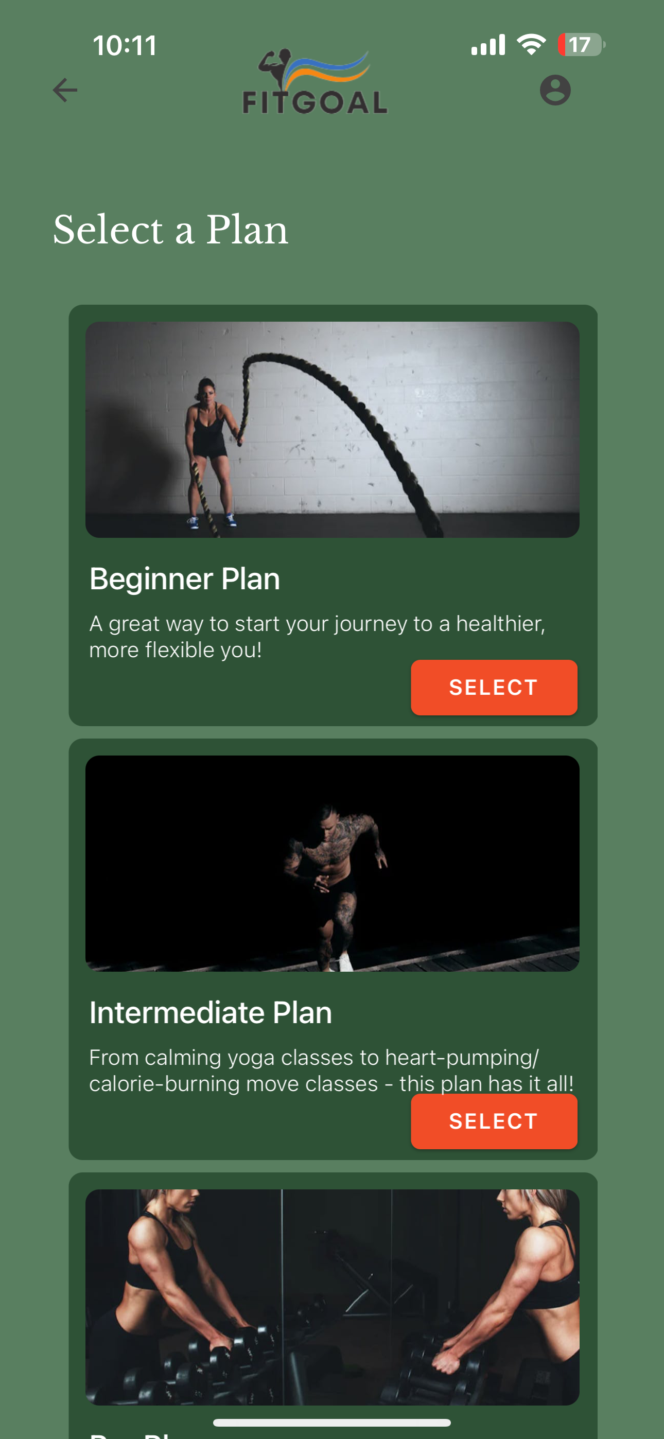 FITGOAL screenshot 5
