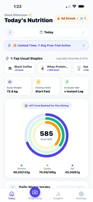 CalSnap AI: Calorie Counter screenshot 1