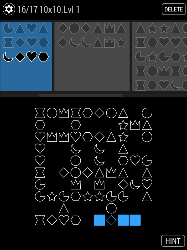 #3. Shapes Fit In (iOS) 由: Hieu Hoang