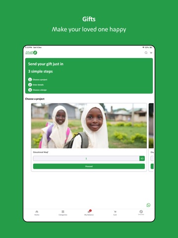 Direct Aid - العون المباشر iPad screenshot