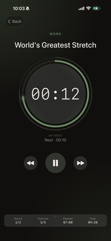 Kettlebell Interval Timer Screenshot 1 of 8