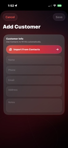 App screenshot