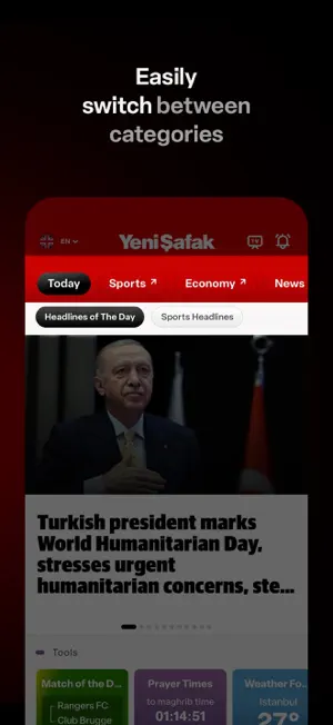 Yeni Şafak English screenshot 2