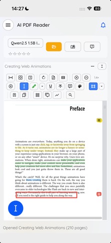 AI PDF Reader: On-Device Screenshot 2 of 4