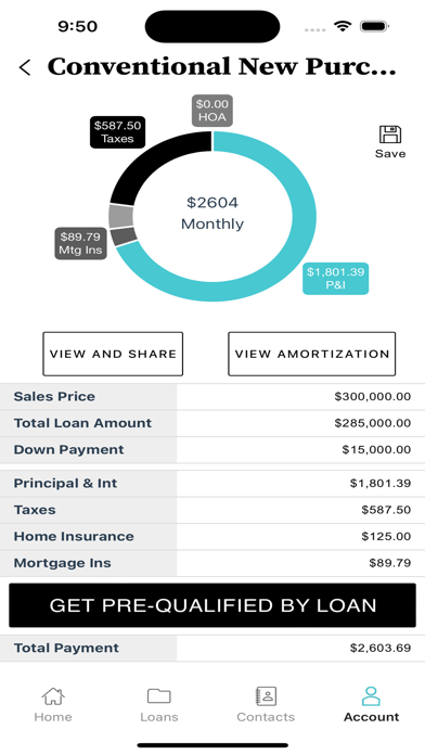 REV Mortgage App Screenshot