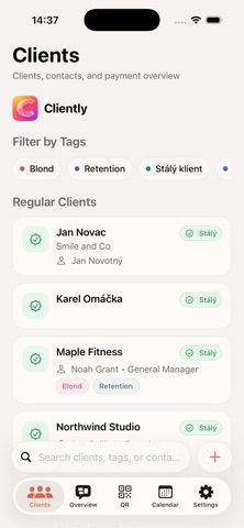 Cliently CRM screenshot 1
