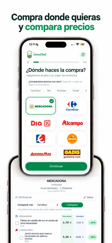 CestaChef - Menu Semanal screenshot 2 of 6