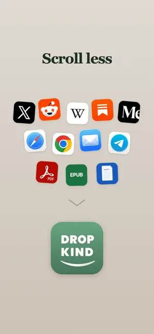 DropKind: Send to Kindle iPhone screenshot 5