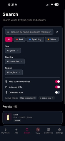 WineWorx: Wine Cellar Tracker screenshot