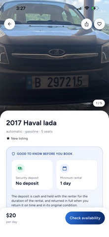 AutoRent LB - Car&Boat Rental screenshot