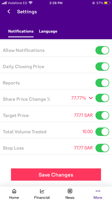 stc investor relations Screenshot