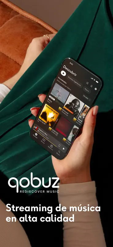 Qobuz: Música y editoriales screenshot 1 of 10
