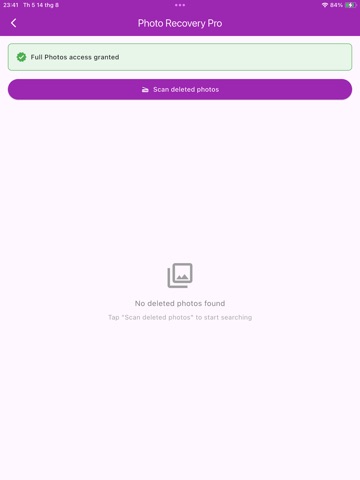Photo Recovery - Restore iPad screenshot
