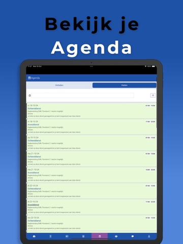 Zorgkanjers iPad screenshot