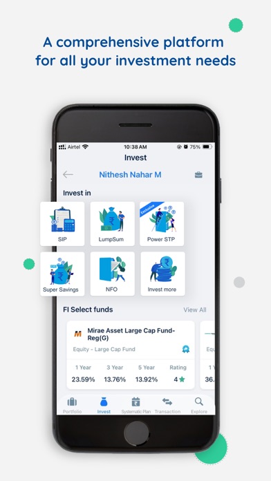 FundsIndia: Mutual Funds & SIP Screenshot