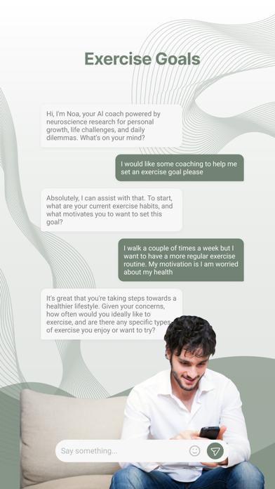 NOA Ai - Business & Life Coach Screenshot