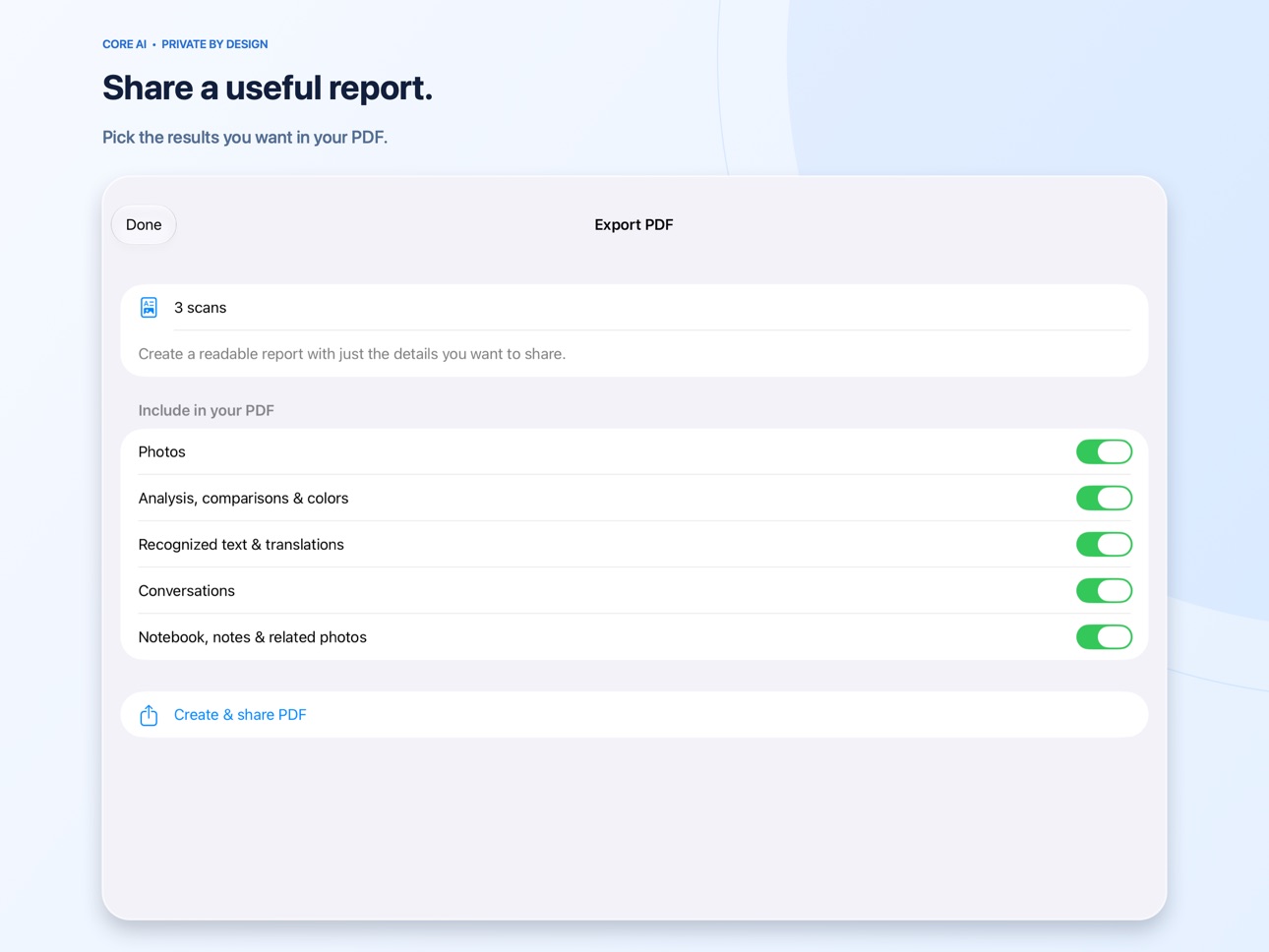 Screenshot 9 of Core AI Widget