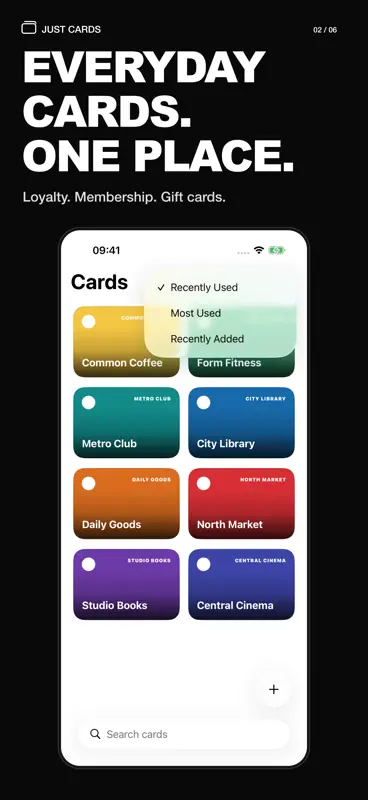Just Cards: Loyalty Wallet screenshot 2 of 6