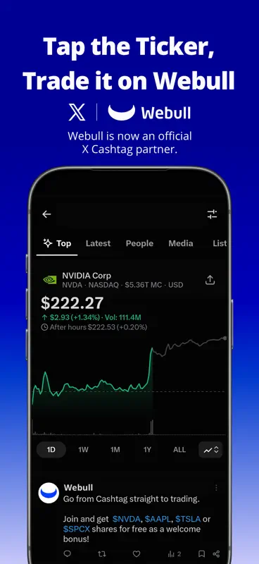Webull: Investing & Trading screenshot 1 of 10