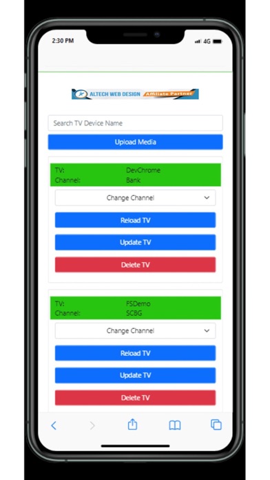 Altech Manager app screenshot 3