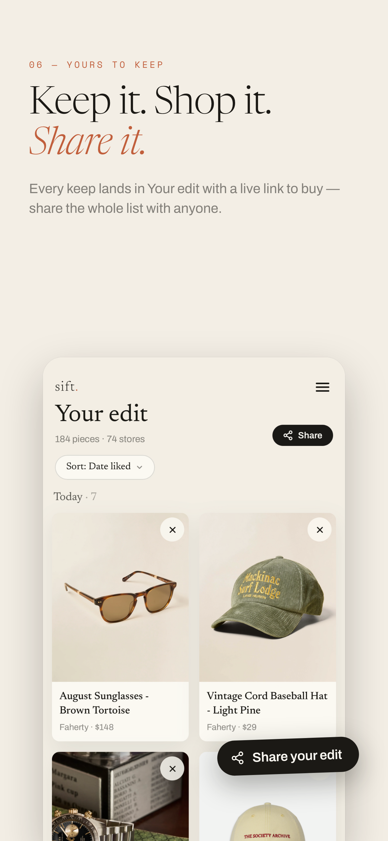Sift - Save & Shop screenshot 7