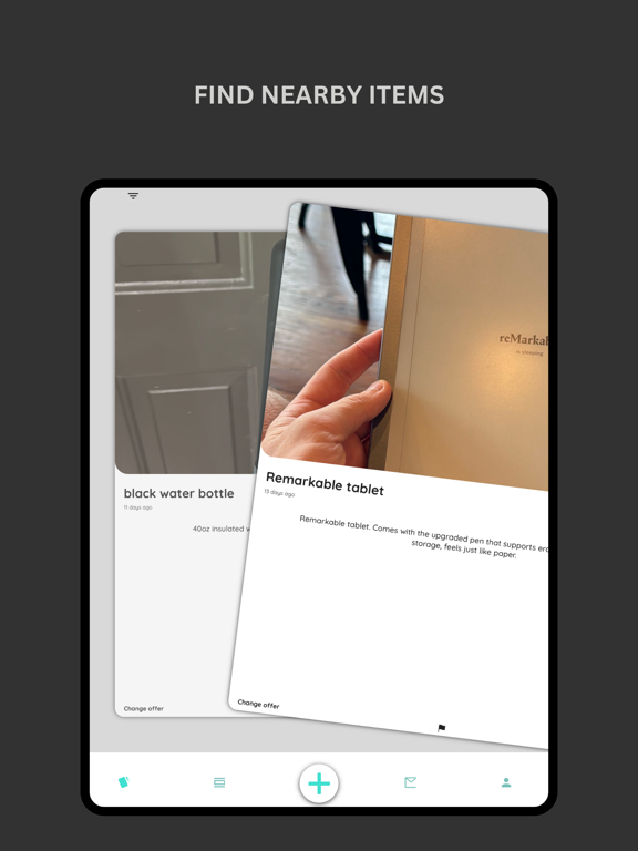 Swapt - Community Trading iPad screenshot 1 - Shopping app