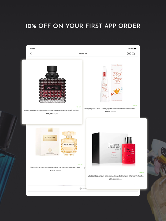 Perfume Direct - Shop Online iPad screenshot 4 - Shopping app