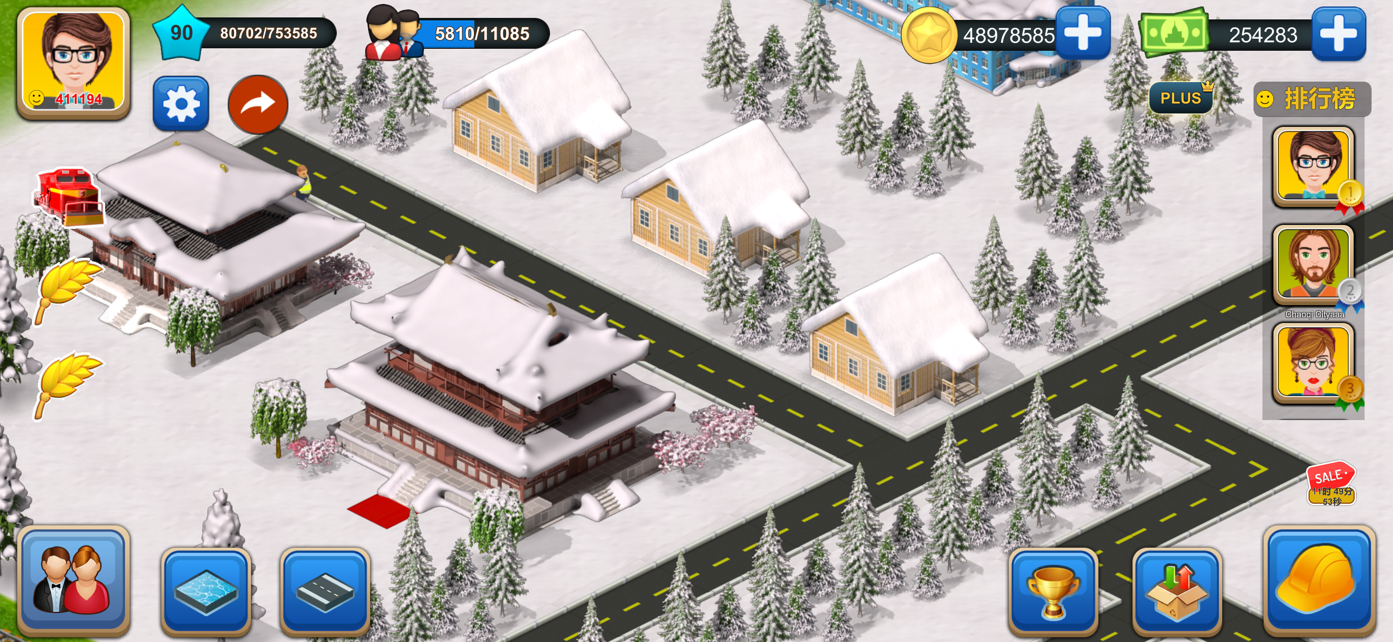 Island Town: Build & Grow