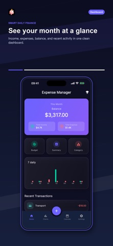 MoneyNote Budget Tracker Screenshot 1 of 10
