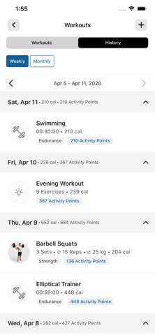 MoveWell Health Club screenshot