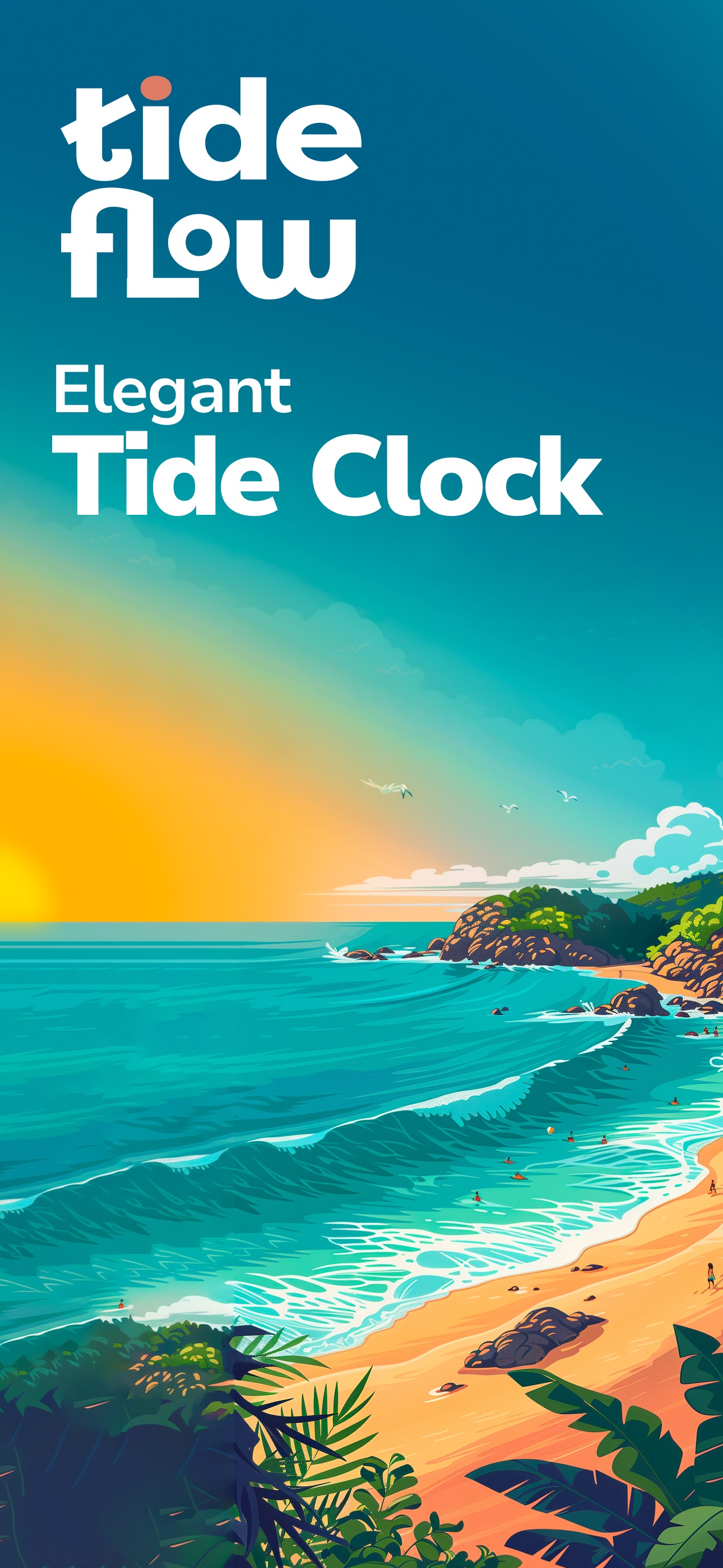 Tide Flow : Tides Times, Waves