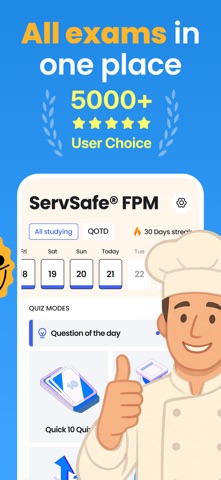 ServSafe Practice Test Prep • Screenshot 2 of 6