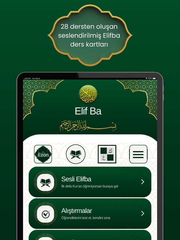 Screenshot #4 pour Elif ba - Kur'an Öğreniyorum