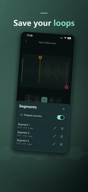 Refrain: Audio Looper screenshot 2